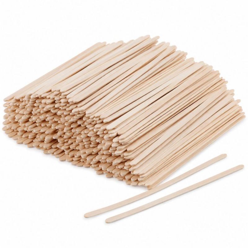 Palillos de Madera para Café LesNice 14 cm – Pack de 1000 unidades