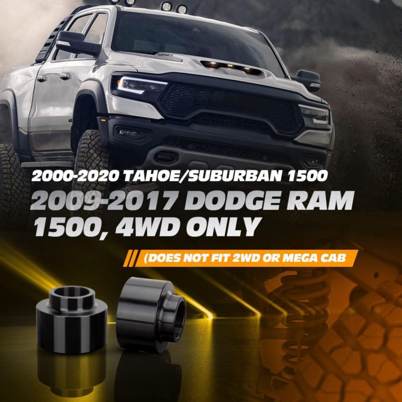Kit de elevación trasera Dynofit 5 cm Ram 1500 2WD/4WD 2009‑2026