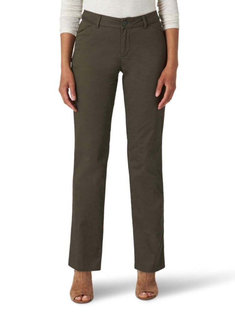 Pantalones Lee Corte Relajado 74 cm Corte Corto Oliva Frontier