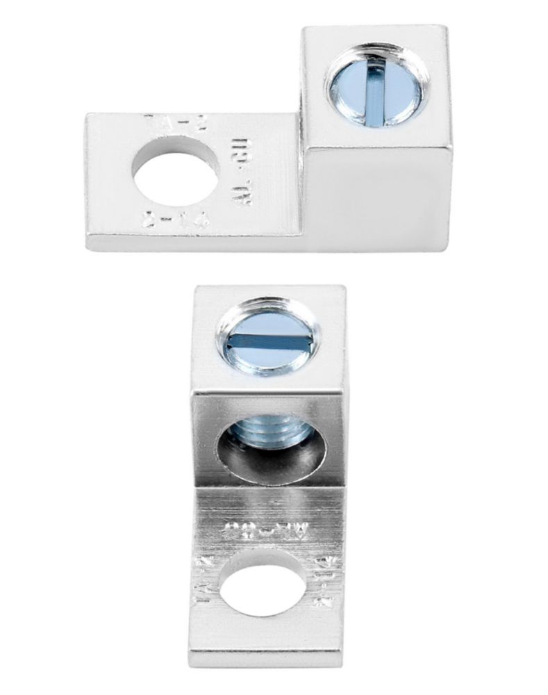Terminales mecánicos QWORK 25 pzas 5/16-24 tornillo 14-2 AWG