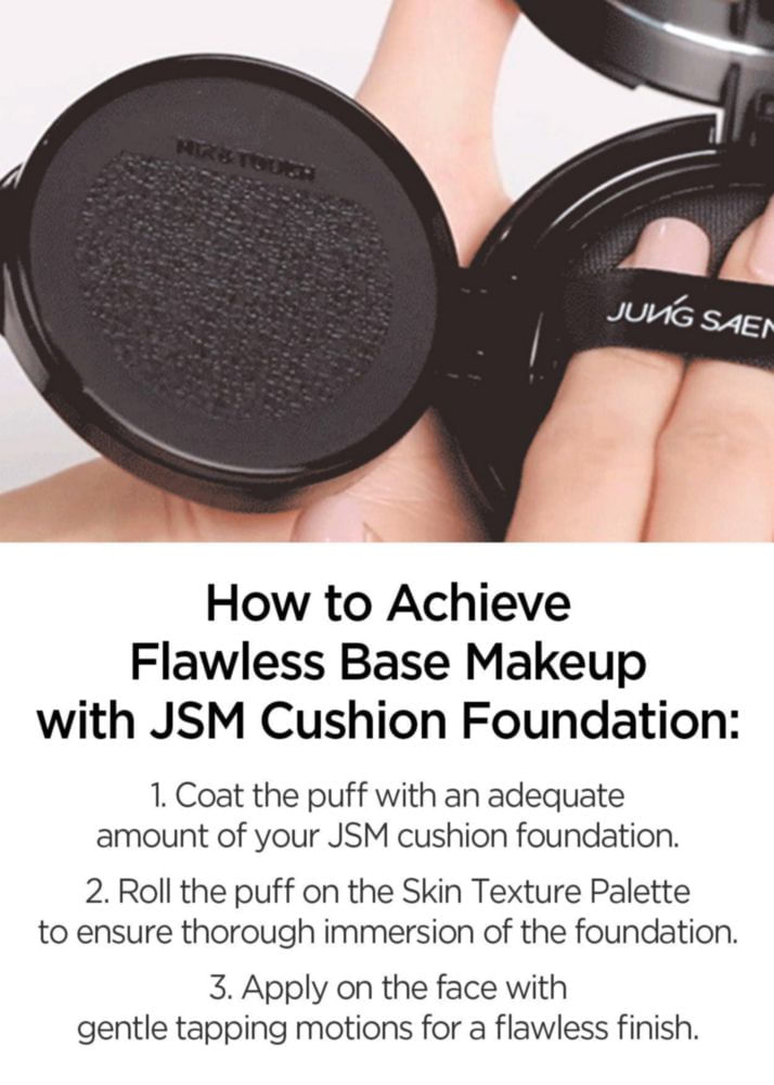 Esponja de Maquillaje JUNG SAEM MOOL Redonda 10 uds