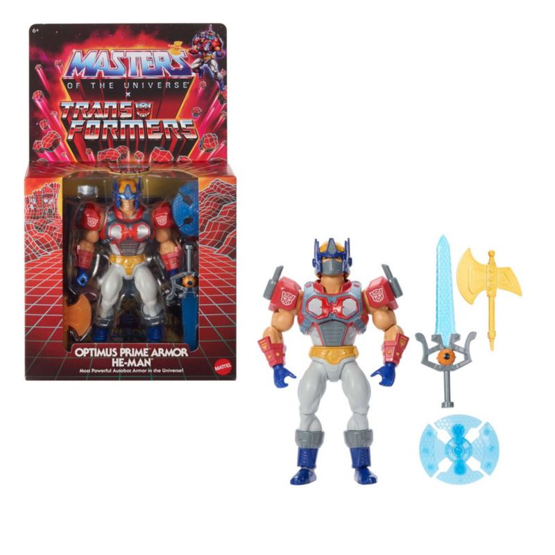 Figura de acción Masters of the Universe – Armadura Optimus Prime