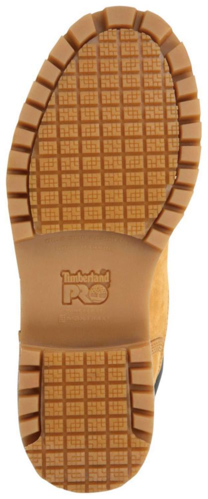 Bota Timberland PRO 10.5 W Wheat con puntera de acero y resistencia al agua