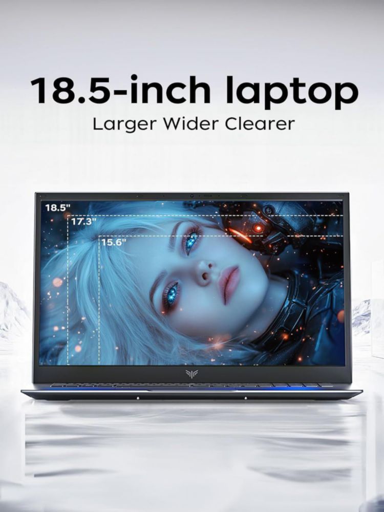 Portátil MALLRACE 18.5" 16 GB RAM 512 GB SSD 8000 mAh
