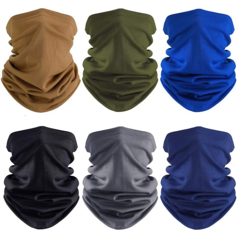 Pasamontañas Geyoga Pack de 6 (42x25 cm) Colores Mixtos