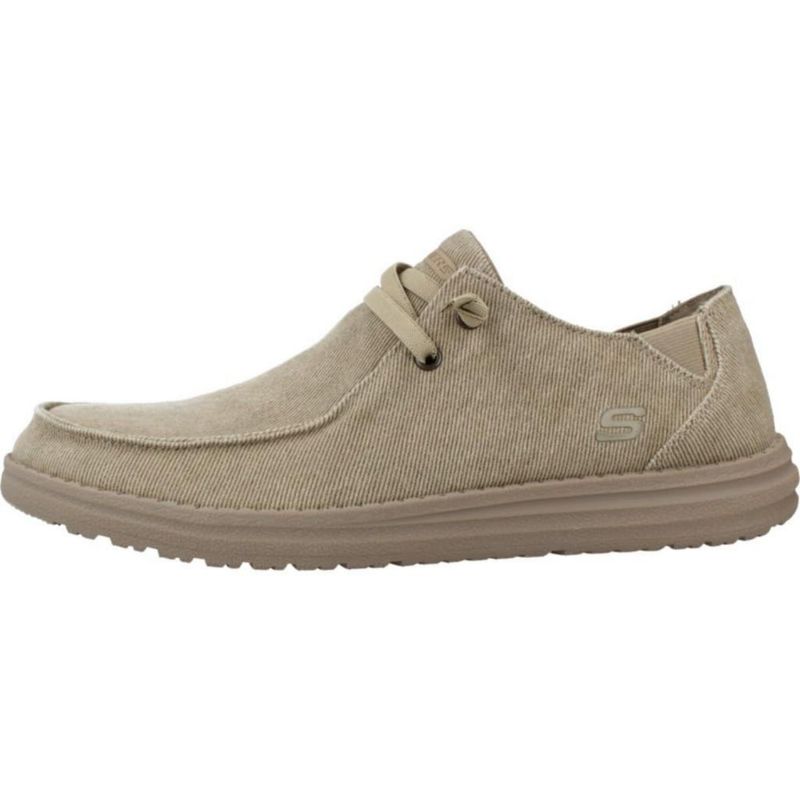 Zapatos Skechers Melson-Raymon Slip-On de Lona Color Taupe Talla 11