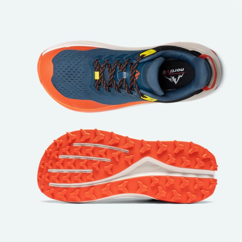 Zapatillas de Trail Running NORTIV 8 Azul/Naranja 13
