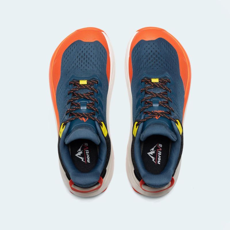Zapatillas de Trail Running NORTIV 8 Azul/Naranja 13
