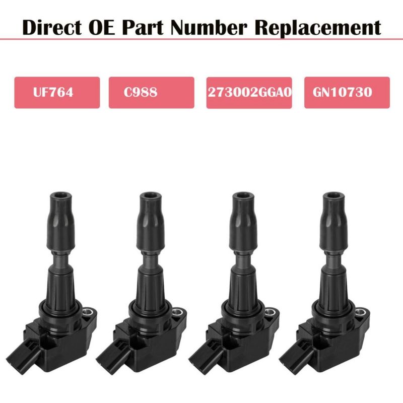 Juego de 4 bobinas de encendido LCWRGS para Hyundai y Kia 2.4L 2.0L