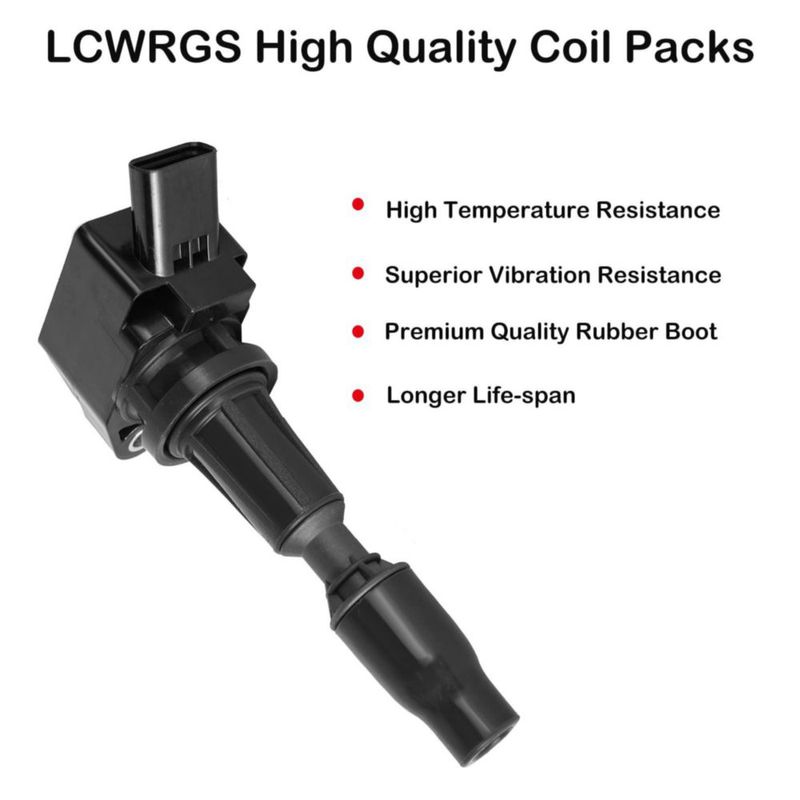 Juego de 4 bobinas de encendido LCWRGS para Hyundai y Kia 2.4L 2.0L