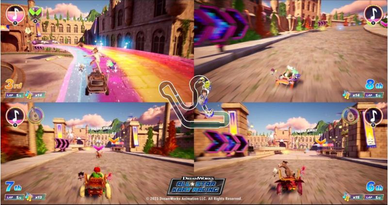 Videojuego DreamWorks All-Star Kart Racing – Game Mill