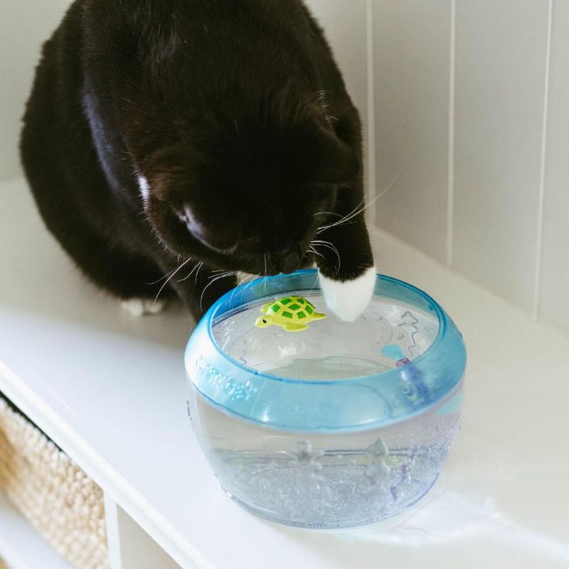 Juguete para gato Catstages 18 cm x 11 cm Pecera interactiva