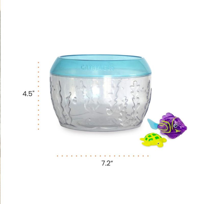 Juguete para gato Catstages 18 cm x 11 cm Pecera interactiva