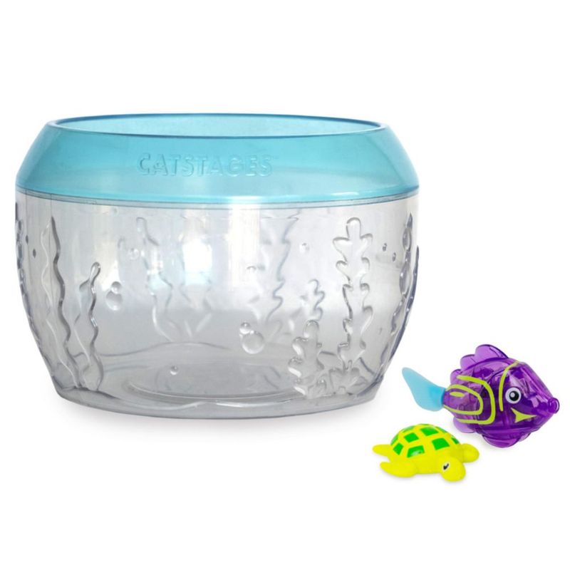 Juguete para gato Catstages 18 cm x 11 cm Pecera interactiva