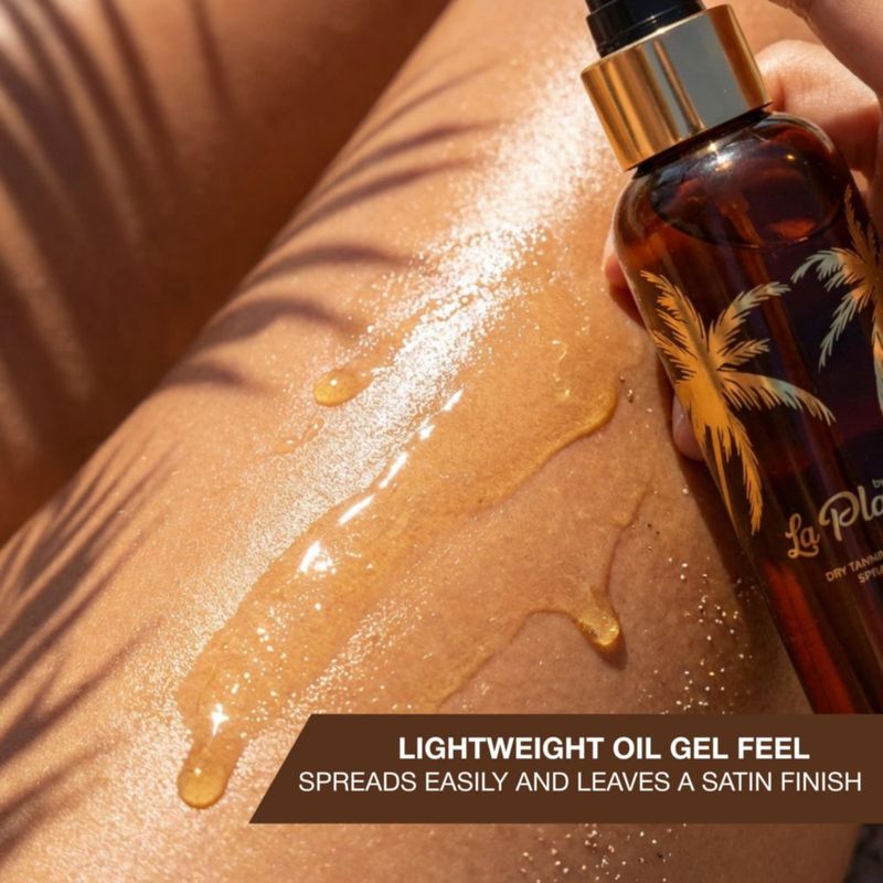 Aceite Acelerador de Bronceado Onyx La Playa 100 ml Spray‑Gel