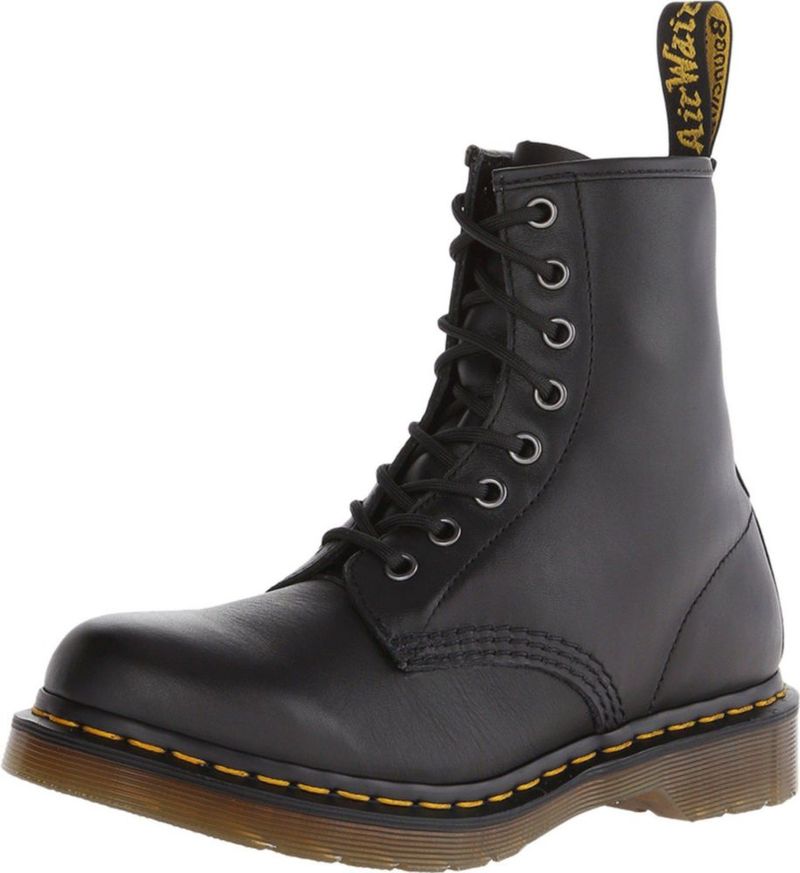Bota de mujer Dr. Martens 1460 Cuero Nappa Negra Talla 5