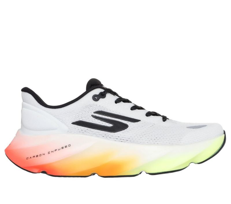 Zapatilla de Running Skechers Aero Burst 13 Blanco/Negro/Multicolor