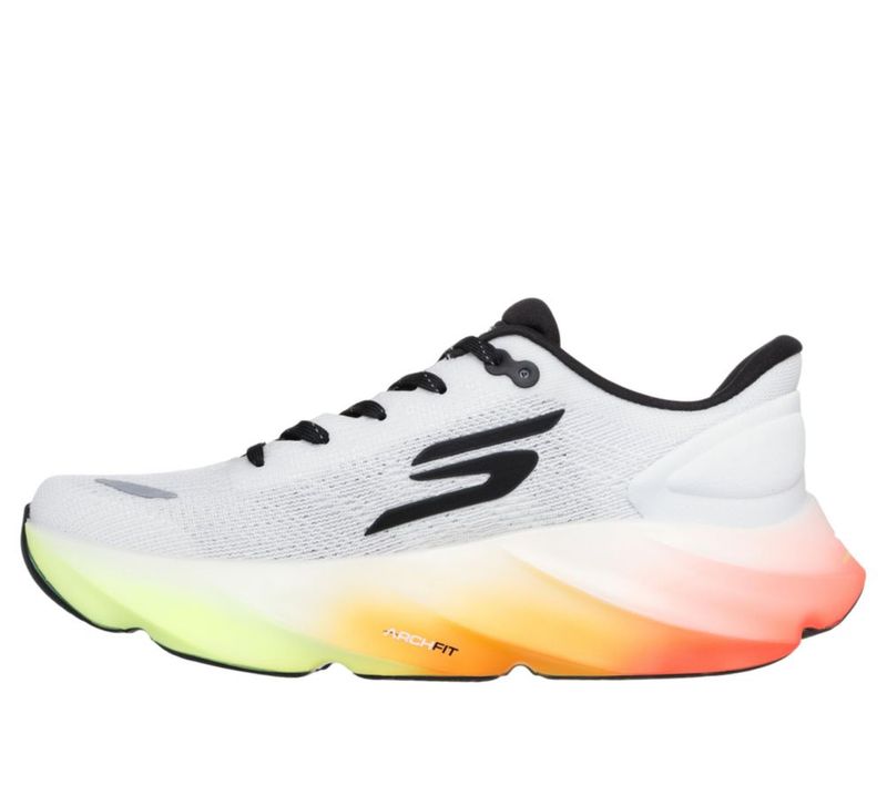 Zapatilla de Running Skechers Aero Burst 13 Blanco/Negro/Multicolor
