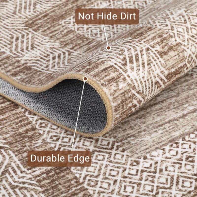 Alfombra corredor GarveeHome 183 cm lavable y antideslizante