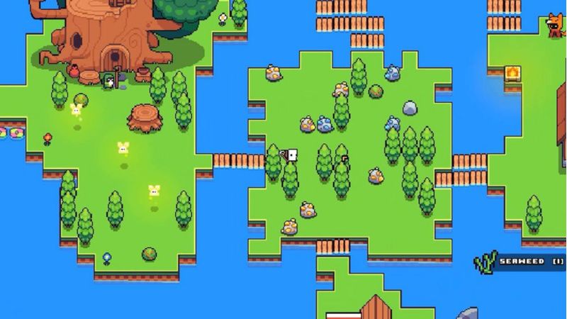 Videojuego Forager de Nighthawk Interactive para Nintendo Switch