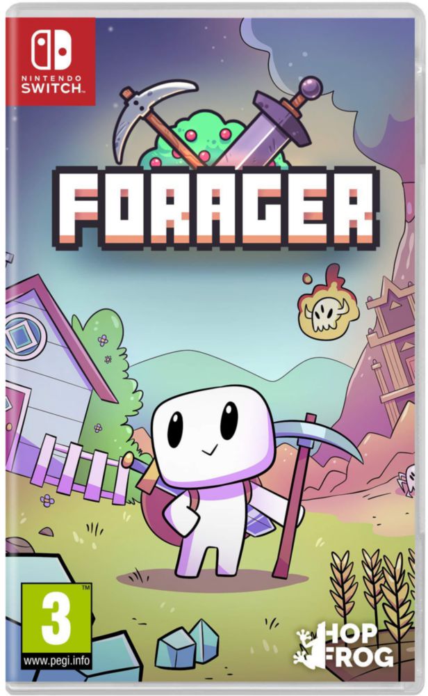 Videojuego Forager de Nighthawk Interactive para Nintendo Switch