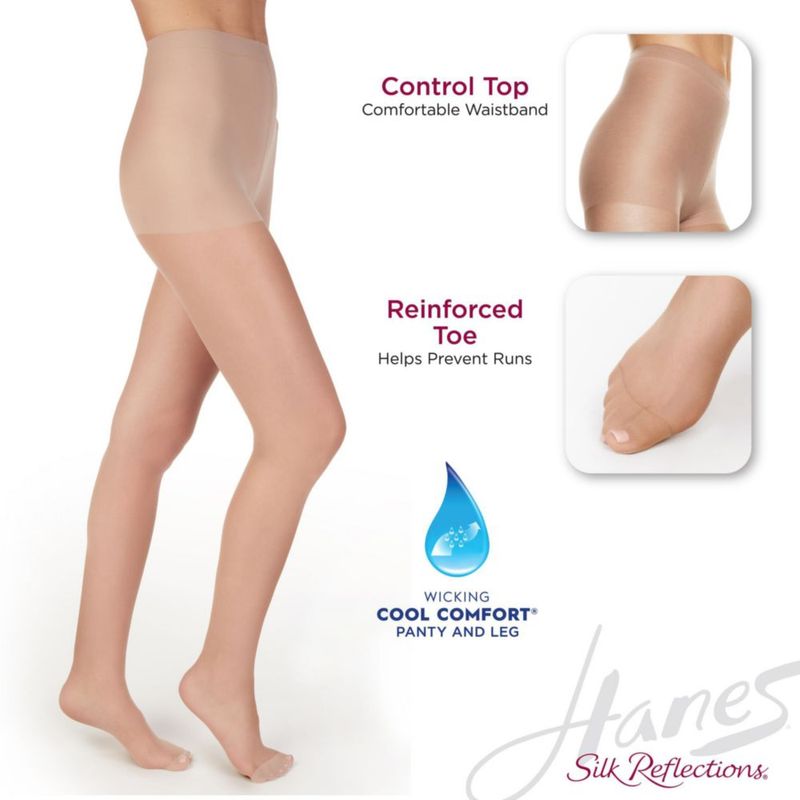 MEDIAS Hanes Silk Reflections CD Quicksilver (1 unidad)