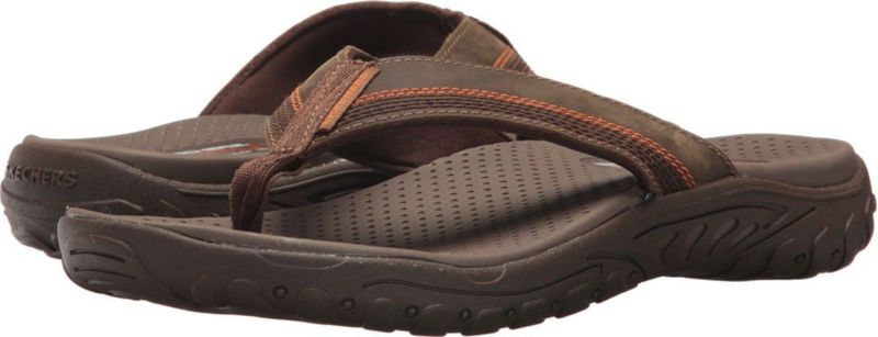 Sandalia Skechers Reggae - Cobano Marrón 28 cm