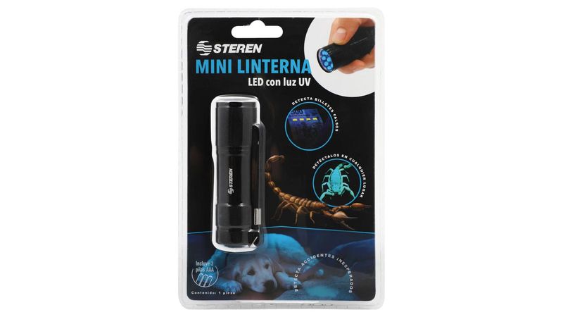 Mini linterna de luz UV