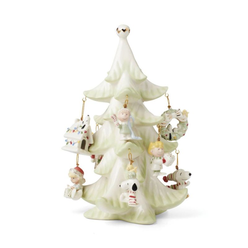 Set de 11 piezas de adornos de porcelana Lenox con oro de 24k