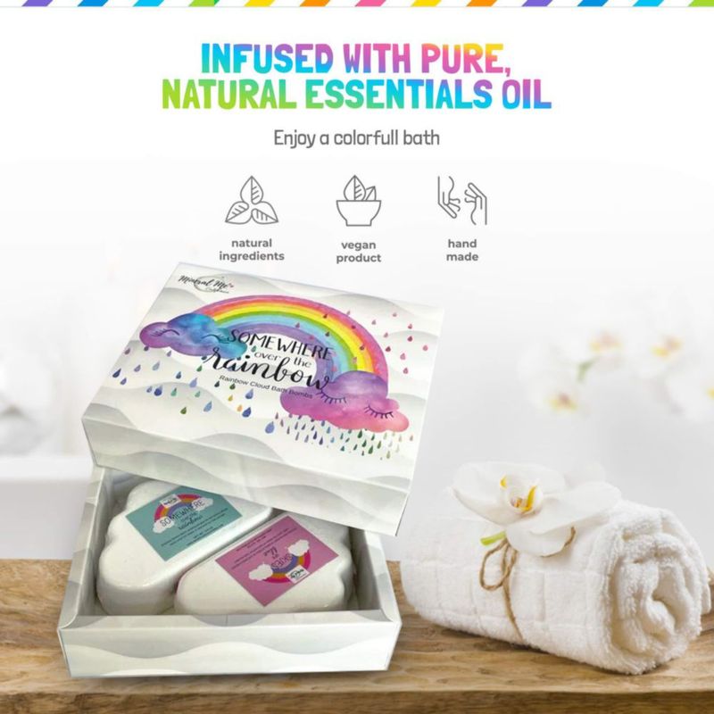 Bombas de baño Mineral Me California 142 g Arcoíris