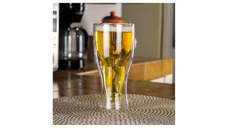 Vaso Cervecero de Vidrio 450 ml