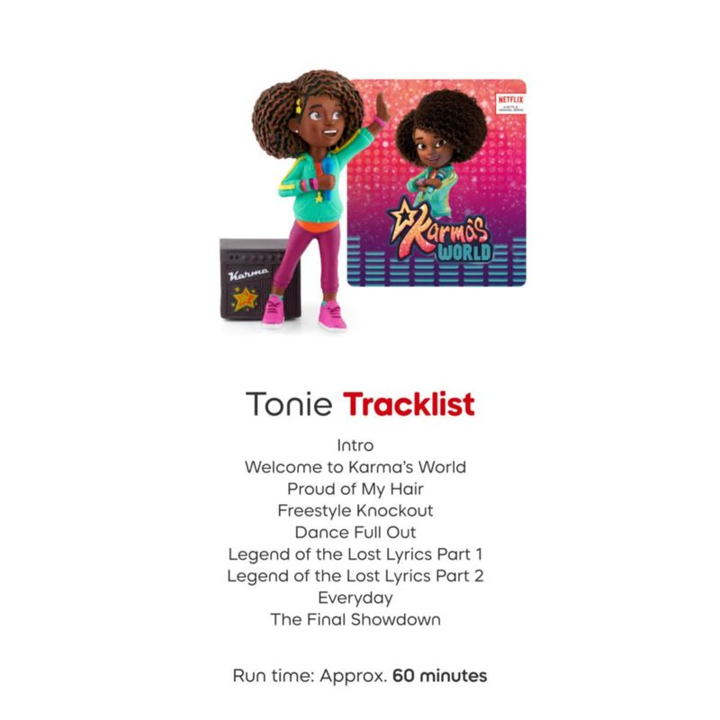 Personaje de audio Tonies Karma's World – 60 min