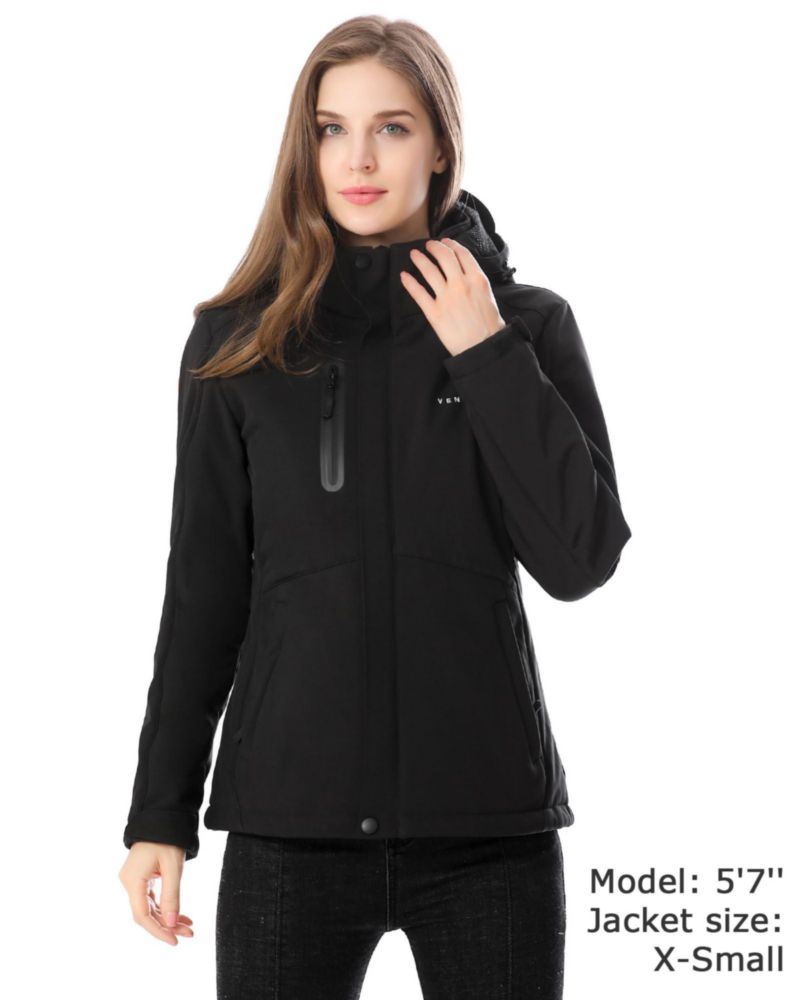 Chaqueta Calefactable Impermeable Venustas para Mujer