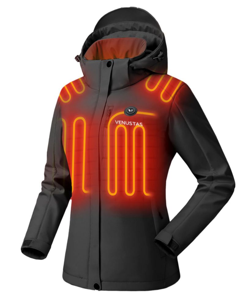 Chaqueta Calefactable Impermeable Venustas para Mujer