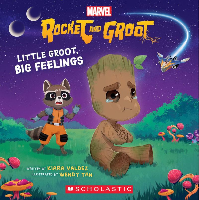 Libro Scholastic "Little Groot Gran Sentimiento"