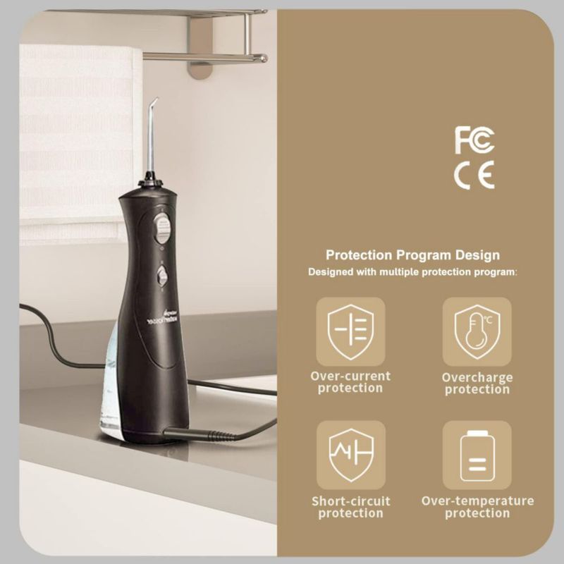 Cargador vhbw Waterpik WP360/462/450 18 m 110‑240 V