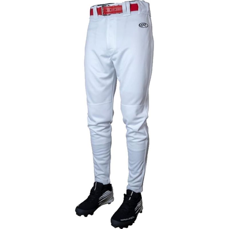 Pantalones de béisbol Rawlings talla S blanco corte entallado