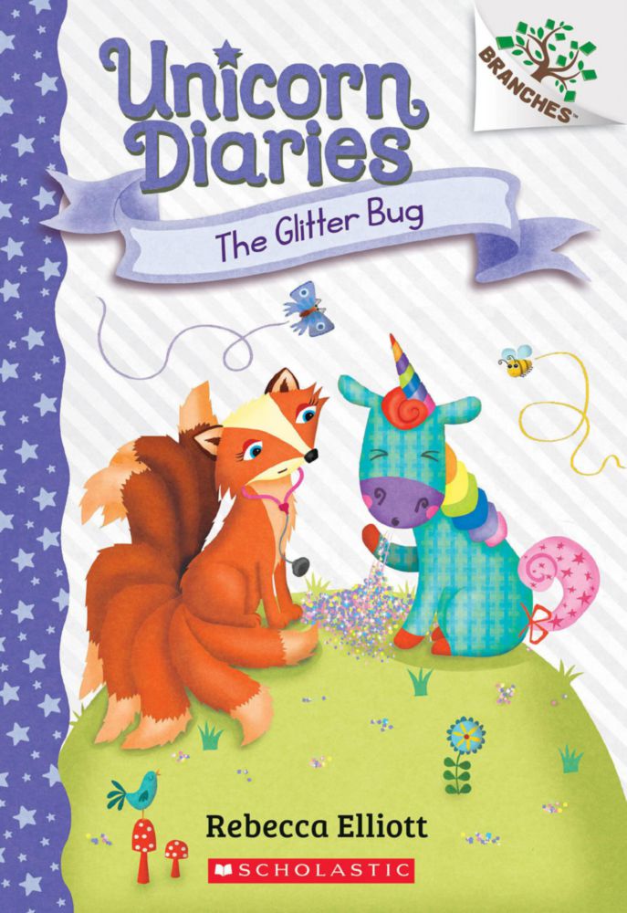 Libro Scholastic Unicorn Diaries #9: Glitter Bug