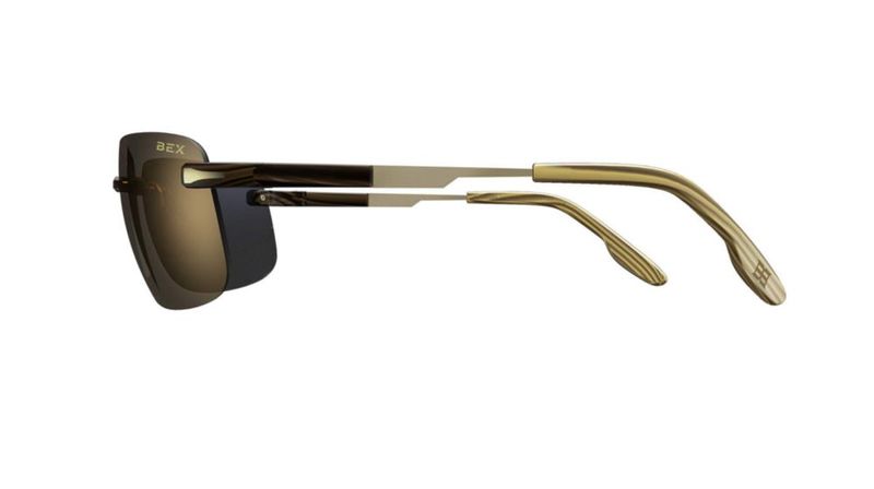Gafas de Sol BEX Brackley X Sin Montura Polarizadas Tortuga