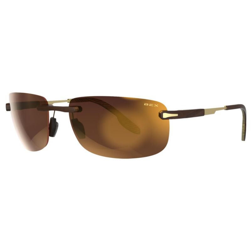 Gafas de Sol BEX Brackley X Sin Montura Polarizadas Tortuga