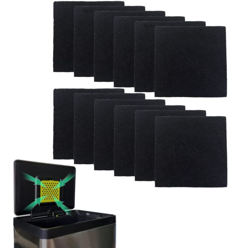 Filtros de Carbón Activado ShuRex 12 Unidades para Cestos de Basura
