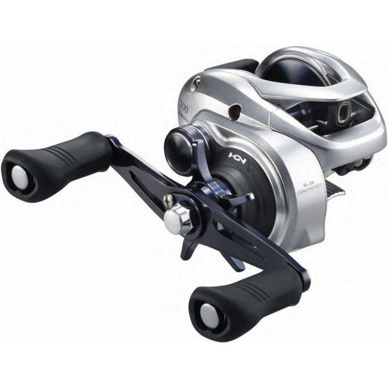 Carrete de pesca SHIMANO TRANX 300-400 con cuerpo HAGANE