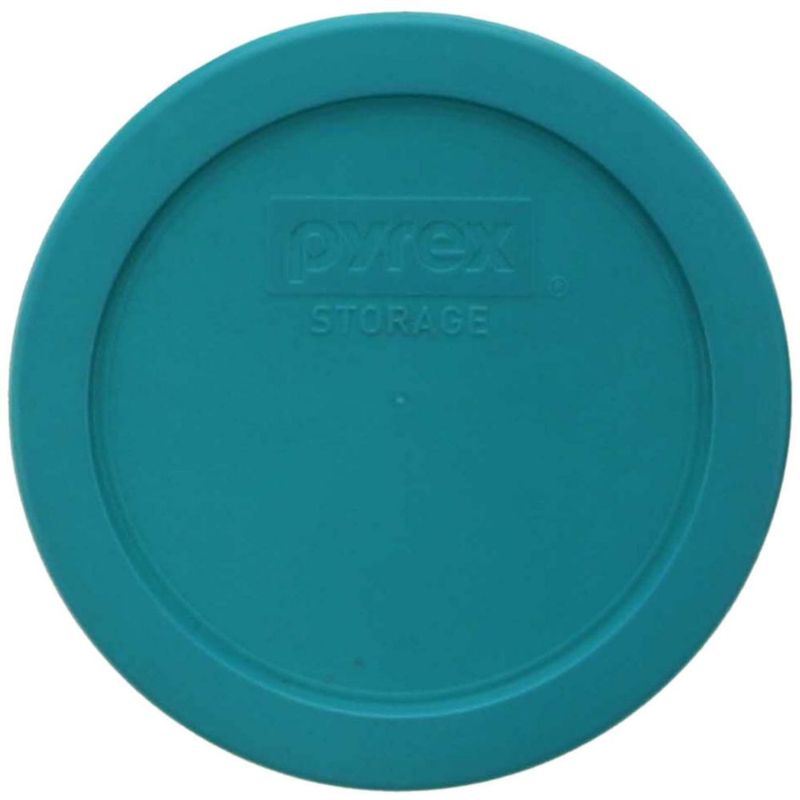 Tapa de almacenamiento de alimentos Pyrex 7201-PC 4 tazas plástico turquesa 4 unidades