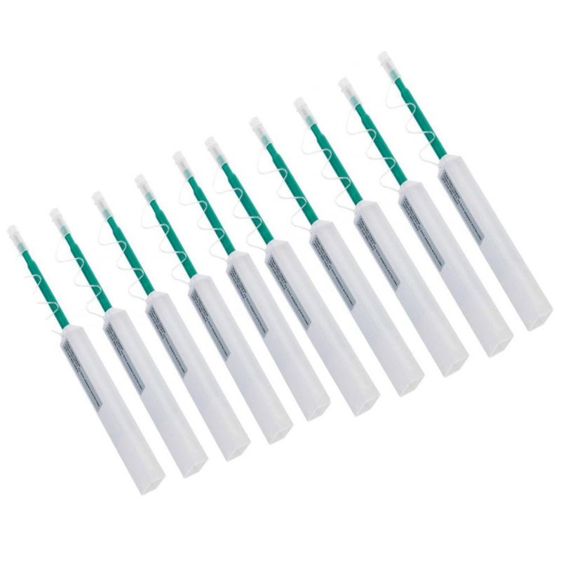 Pluma limpiadora de fibra de 25 mm con férulas SC/FC/ST para fibra óptica