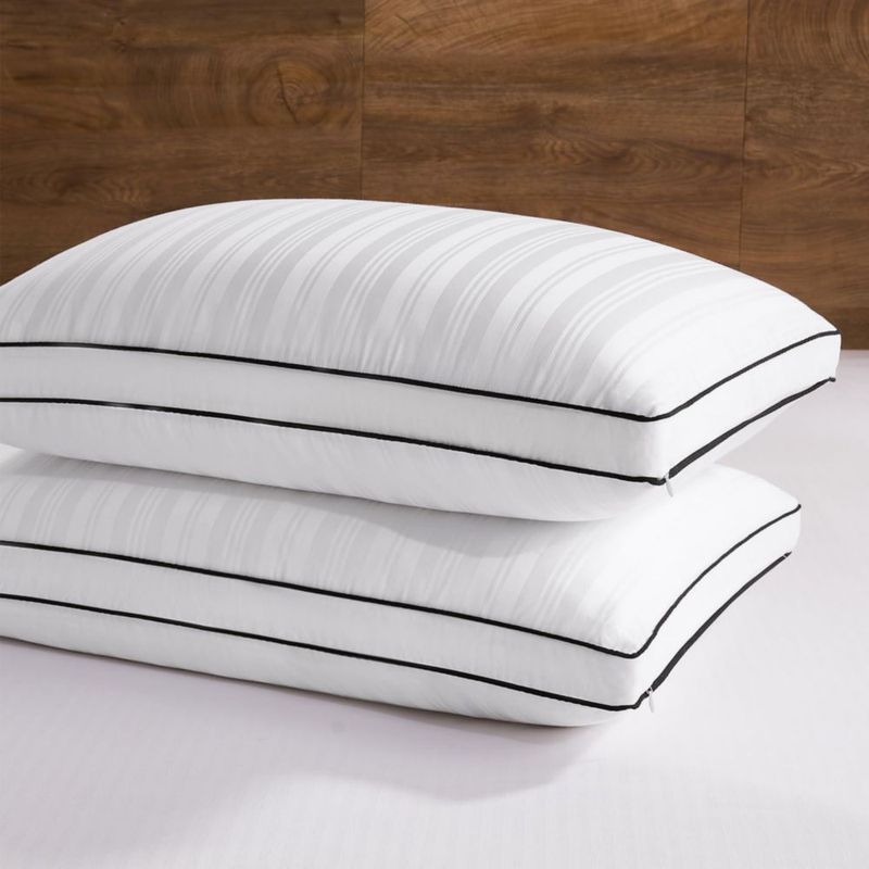 Paquete de 2 almohadas de plumas y plumas downluxe Goose Queen Size