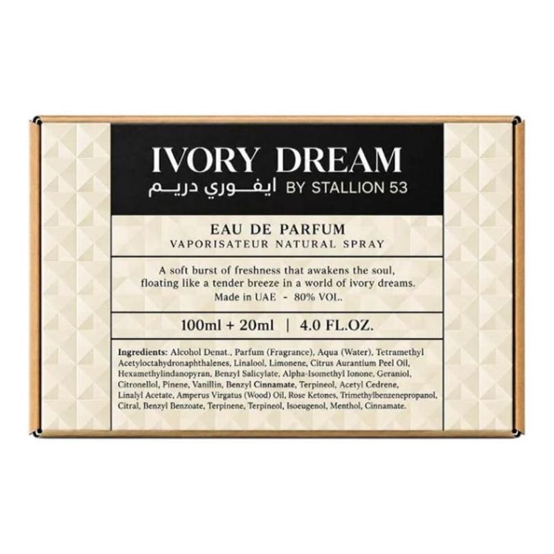 Emper ivory dream by stallion 53 edp 100+20 ml