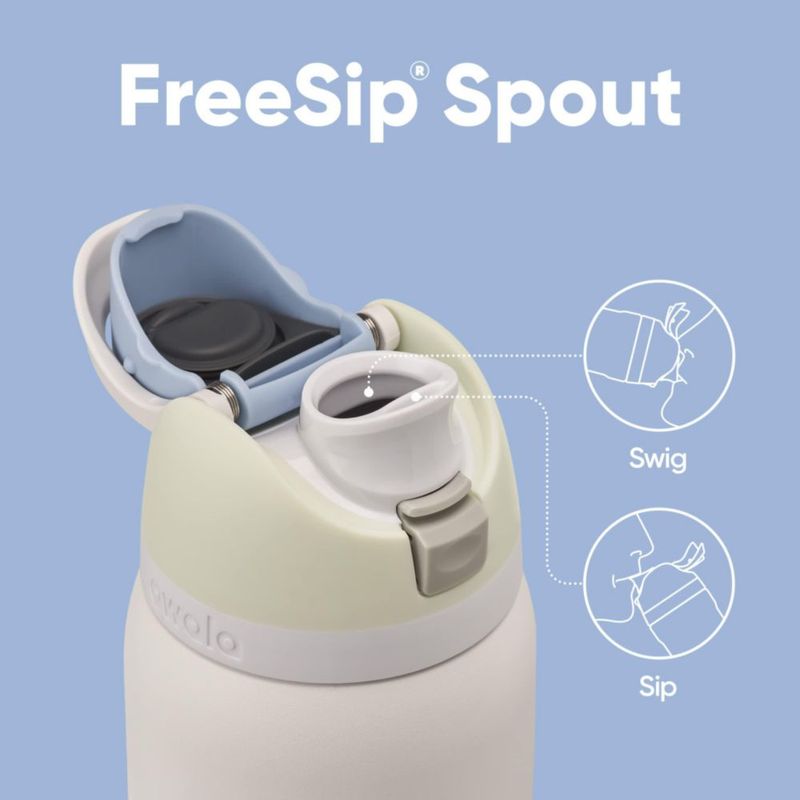 Botella de agua Owala FreeSip de acero inoxidable con aislamiento 950 ml