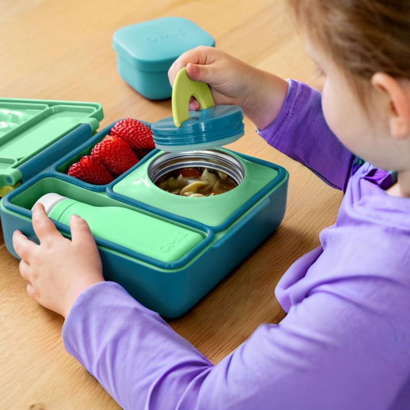 Bento Box Omie Omie Box para niños con tarro de comida termo a prueba de fugas
