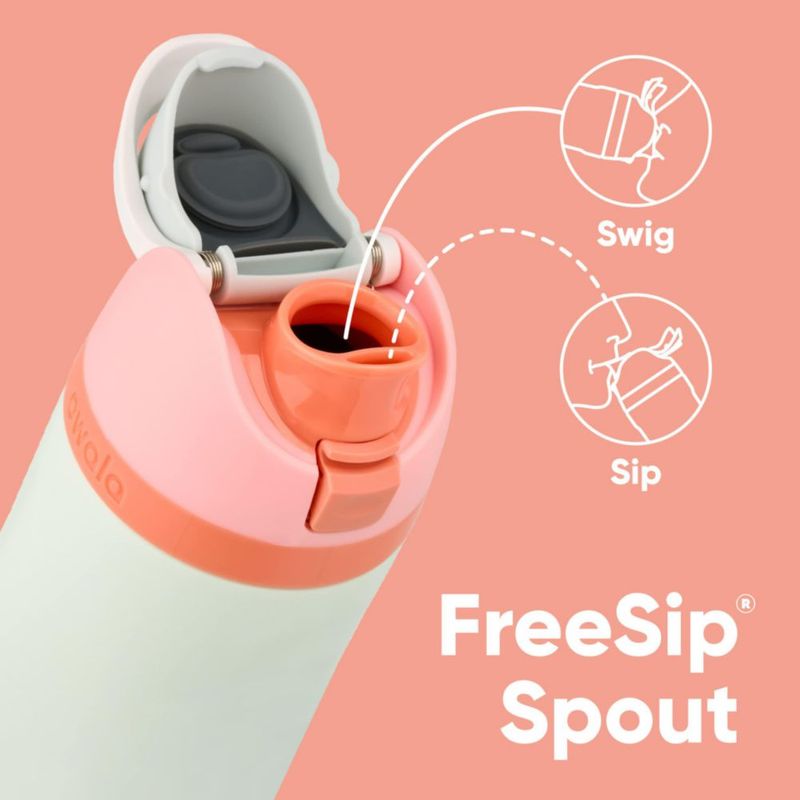 Botella de agua Owala FreeSip de acero inoxidable con aislamiento 950 ml
