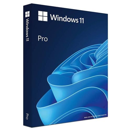 Microsoft Windows 11 Pro 64 Bits en Español, DVD OEM.Exclusivo a la
